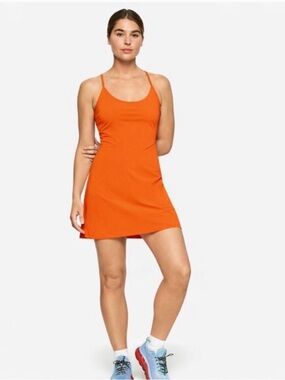 Outdoor Voices Exercise Dress Tennis Hike Active Size Small Orange